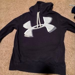 Under Armour black hoodie sweatshirt Size L